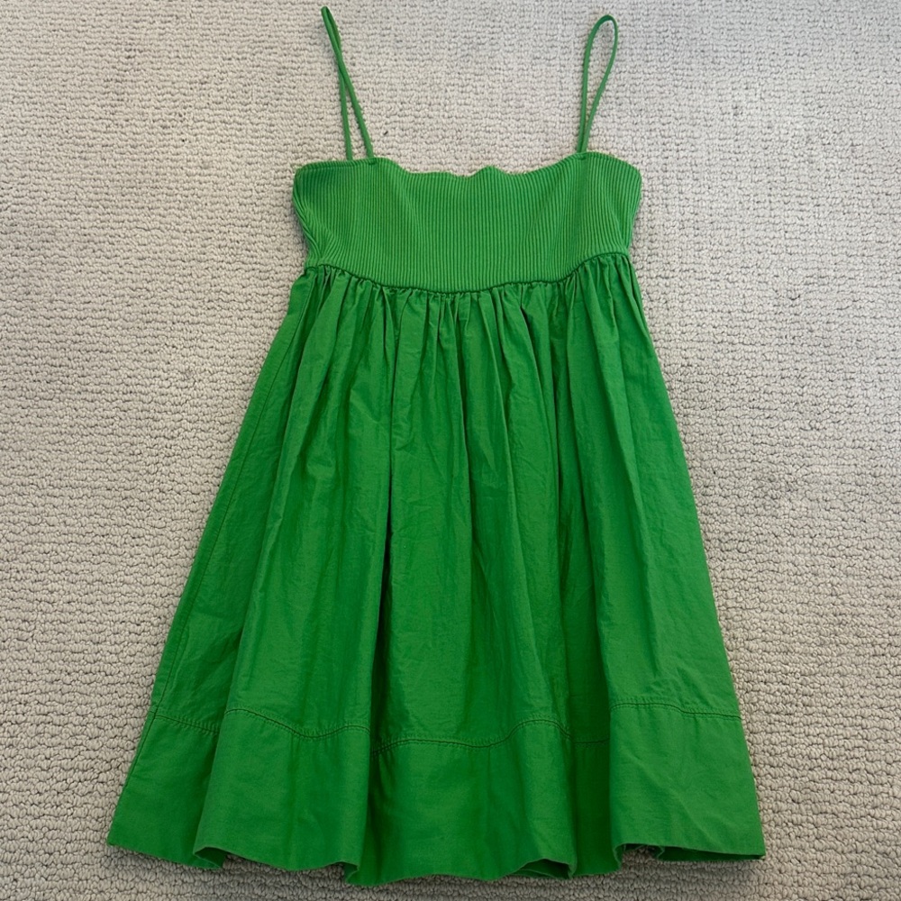 Zara Vibrant Green Dress